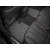 Коврики салона Mercedes S-Class W222 2014- WeatherTech 44571-1-2 , Черные