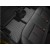 Коврики салона  Nissan Juke 2011- WeatherTech 44504-1-2, Черные