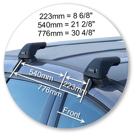 Ford Focus Universal 2011 16 Whispbar S26W K737W Black 13999 Thule39