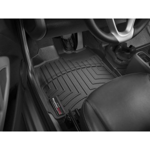Коврики салона передние Smart Fortwo WeatherTech 442151, черные Коврики салона передние Smart Fortwo WeatherTech 442151, черные