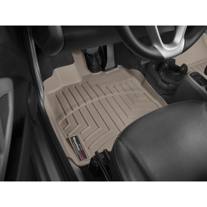 Коврики салона передние Smart Fortwo WeatherTech 452151, бежевые Коврики салона передние Smart Fortwo WeatherTech 452151, бежевые