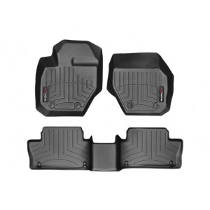 Коврики салона Volvo XC60 WeatherTech 44234-1-2, Черные Коврики салона Volvo XC60 WeatherTech 44234-1-2, Черные