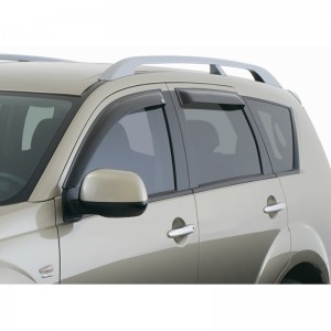 Citroen C-Crosser 2007-2012 - Дефлекторы окон, 4 шт, темные, EGR. Citroen C-Crosser 2007-2012 - Дефлекторы окон, 4 шт, темные, EGR.