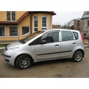 Mitsubishi Colt 2004-2008 - Дефлекторы окон, 2 шт, дымчатые. EGR. Mitsubishi Colt 2004-2008 - Дефлекторы окон, 2 шт, дымчатые. EGR.