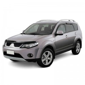 Mitsubishi Outlander 2007-2012 - Дефлекторы окон, 4 шт, темные, EGR. Mitsubishi Outlander 2007-2012 - Дефлекторы окон, 4 шт, темные, EGR.