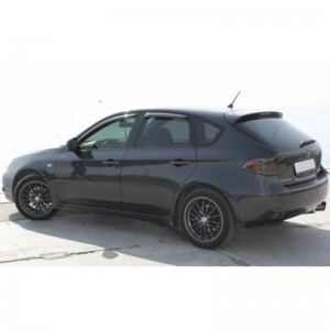 Subaru Impreza Htb 2007-2011 - Дефлекторы окон, 4 шт, темные, EGR. Subaru Impreza Htb 2007-2011 - Дефлекторы окон, 4 шт, темные, EGR.