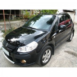 Suzuki SX4 Htb 2006-2013 - Дефлекторы окон, 4 шт, темные, EGR. Suzuki SX4 Htb 2006-2013 - Дефлекторы окон, 4 шт, темные, EGR.