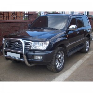 Toyota Land Cruiser 100 1998-2007 - Дефлекторы окон, 4 шт, темные. EGR. Toyota Land Cruiser 100 1998-2007 - Дефлекторы окон, 4 шт, темные. EGR.