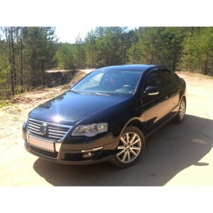 Volkswagen Passat 2006-2010 - Дефлекторы окон, 4 шт, темные, EGR. Volkswagen Passat 2006-2010 - Дефлекторы окон, 4 шт, темные, EGR.