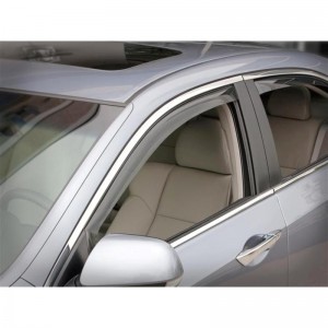 Acura TSX 2009-2014 - Дефлекторы окон, передние, светлые. (WeatherTech) Acura TSX 2009-2014 - Дефлекторы окон, передние, светлые. (WeatherTech)
