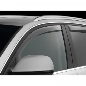 Audi Q5 2009-2016 - Дефлекторы окон, передние, светлые. (WeatherTech) Audi Q5 2009-2016 - Дефлекторы окон, передние, светлые. (WeatherTech)