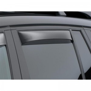 BMW X3 2003-2010 - Дефлекторы окон, задние, темные. (WeatherTech) BMW X3 2003-2010 - Дефлекторы окон, задние, темные. (WeatherTech)