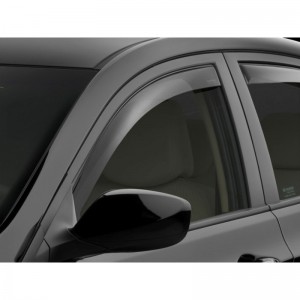 Hyundai Accent 2012-2016 - Дефлекторы окон, передние, светлые. (WeatherTech) Hyundai Accent 2012-2016 - Дефлекторы окон, передние, светлые. (WeatherTech)