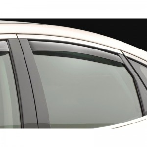 Hyundai Genesis 2009-2014 - Дефлекторы окон, задние, светлые. (WeatherTech) Hyundai Genesis 2009-2014 - Дефлекторы окон, задние, светлые. (WeatherTech)