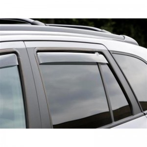 Hyundai Santa Fe 2007-2012 - Дефлекторы окон, задние, светлые. (WeatherTech) Hyundai Santa Fe 2007-2012 - Дефлекторы окон, задние, светлые. (WeatherTech)