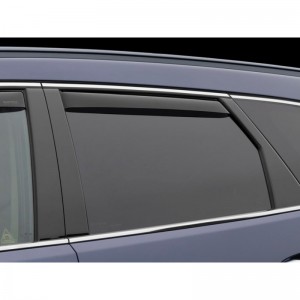 Hyundai Santa Fe 2013-2016 - Дефлекторы окон, задние, темные. (WeatherTech) Hyundai Santa Fe 2013-2016 - Дефлекторы окон, задние, темные. (WeatherTech)