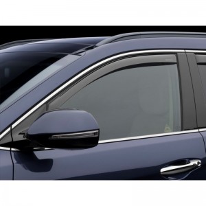 Hyundai Santa Fe 2013-2016 - Дефлекторы окон, передние, светлые. (WeatherTech) Hyundai Santa Fe 2013-2016 - Дефлекторы окон, передние, светлые. (WeatherTech)