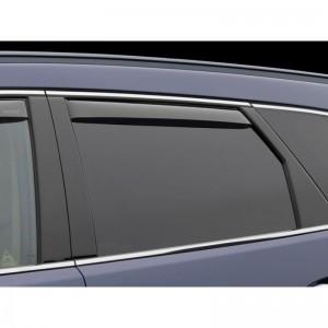 Hyundai Santa Fe 2013-2016 - Дефлекторы окон, задние, светлые. (WeatherTech) Hyundai Santa Fe 2013-2016 - Дефлекторы окон, задние, светлые. (WeatherTech)