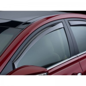 Hyundai Sonata 2011-2014 - Дефлекторы окон, передние, светлые. (WeatherTech) Hyundai Sonata 2011-2014 - Дефлекторы окон, передние, светлые. (WeatherTech)