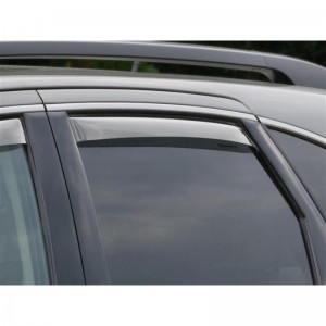 Hyundai Veracruz (ix55) 2007-2012 - Дефлекторы окон, задние, светлые. (WeatherTech) Hyundai Veracruz (ix55) 2007-2012 - Дефлекторы окон, задние, светлые. (WeatherTech)