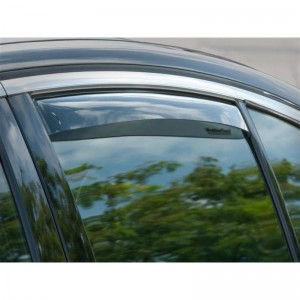 Infiniti M 2006-2010 - Дефлекторы окон, задние, светлые. (WeatherTech) Infiniti M 2006-2010 - Дефлекторы окон, задние, светлые. (WeatherTech)