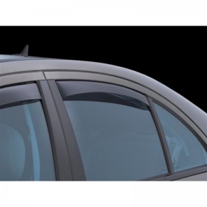 Mercedes C-Class 2001-2007 - Дефлекторы окон, задние, темные. (WeatherTech) Mercedes C-Class 2001-2007 - Дефлекторы окон, задние, темные. (WeatherTech)