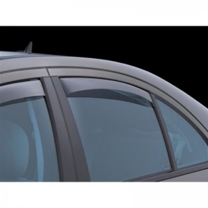 Mercedes C-Class 2001-2007 - Дефлекторы окон, задние, светлые. (WeatherTech) Mercedes C-Class 2001-2007 - Дефлекторы окон, задние, светлые. (WeatherTech)