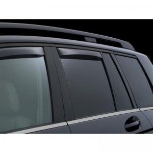 Mercedes GLK-Class 2010-2015 - Дефлекторы окон, задние, темные. (WeatherTech) Mercedes GLK-Class 2010-2015 - Дефлекторы окон, задние, темные. (WeatherTech)