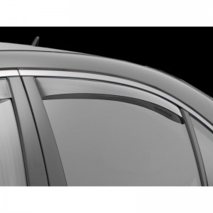 Mercedes S-Class Long 2007-2013 - Дефлекторы окон, задние, светлые. (WeatherTech) Mercedes S-Class Long 2007-2013 - Дефлекторы окон, задние, светлые. (WeatherTech)