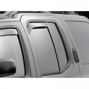 Nissan Xterra 2005-2015 - Дефлекторы окон, задние, светлые. (WeatherTech) Nissan Xterra 2005-2015 - Дефлекторы окон, задние, светлые. (WeatherTech)
