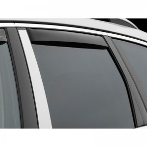 Porsche® Cayenne® 2011-2016 - Дефлекторы окон, задние, темные. (WeatherTech) Porsche® Cayenne® 2011-2016 - Дефлекторы окон, задние, темные. (WeatherTech)