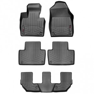 Коврики  Volvo XC90 2015- гибрид WeatherTech 44828-1-4-3, Черные Коврики  Volvo XC90 2015- гибрид WeatherTech 44828-1-4-3, Черные