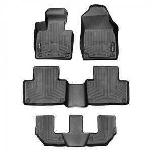 Коврики  Volvo XC90 2015- WeatherTech 44828-1-2-3, Черные Коврики  Volvo XC90 2015- WeatherTech 44828-1-2-3, Черные