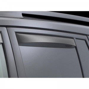 Toyota Highlander 2008-2013 - Дефлекторы окон, задние, темные. (WeatherTech) Toyota Highlander 2008-2013 - Дефлекторы окон, задние, темные. (WeatherTech)