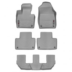 Коврики  Volvo XC90 2015- гибрид WeatherTech 46828-1-4-3, серые Коврики  Volvo XC90 2015- гибрид WeatherTech 46828-1-4-3, серые