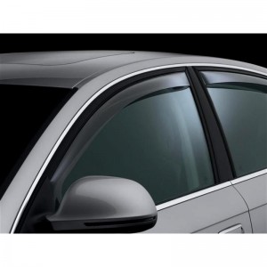 Volkswagen Jetta 2011-2016 - Дефлекторы окон, передние, темные. (WeatherTech) Volkswagen Jetta 2011-2016 - Дефлекторы окон, передние, темные. (WeatherTech)