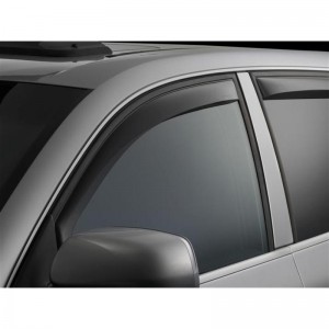 Volkswagen Touareg 2003-2010 - Дефлекторы окон, передние, темные. (WeatherTech) Volkswagen Touareg 2003-2010 - Дефлекторы окон, передние, темные. (WeatherTech)