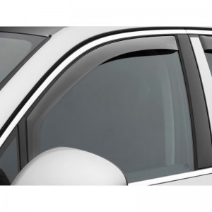 Volkswagen Touareg 2011-2016 - Дефлекторы окон, передние, светлые. (WeatherTech) Volkswagen Touareg 2011-2016 - Дефлекторы окон, передние, светлые. (WeatherTech)