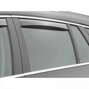 Volvo V60 2015-2016 - Дефлекторы окон, задние, светлые. (WeatherTech) Volvo V60 2015-2016 - Дефлекторы окон, задние, светлые. (WeatherTech)