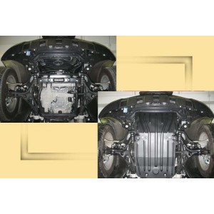 MERCEDES-BENZ ML W164 3.5/5.0/5.5 4Matic 2005- Защита моторного отсека MERCEDES-BENZ ML W164 3.5/5.0/5.5 4Matic 2005- Защита моторного отсека