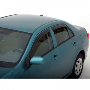 Toyota Corolla 2007-2013 - Дефлекторы окон, 4 шт, темные. AVS. Toyota Corolla 2007-2013 - Дефлекторы окон, 4 шт, темные. AVS.