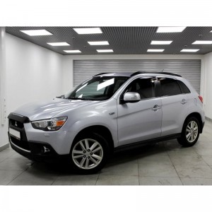 Mitsubishi ASX 2010-2012 - Дефлектор капота, темный, EGR. Mitsubishi ASX 2010-2012 - Дефлектор капота, темный, EGR.