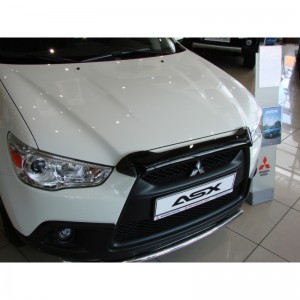 Mitsubishi ASX 2013-2016 - Дефлектор капота, темный, EGR. Mitsubishi ASX 2013-2016 - Дефлектор капота, темный, EGR.