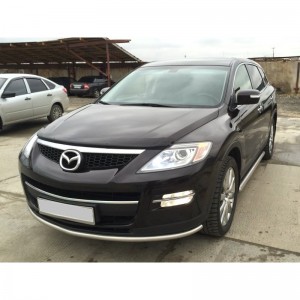Mazda CX-9 2007-2012 - Дефлектор капота, темный, EGR. Mazda CX-9 2007-2012 - Дефлектор капота, темный, EGR.