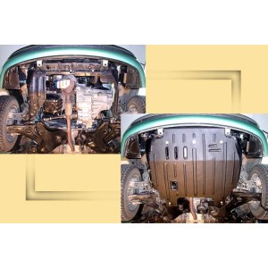 HYUNDAI Getz 1,3/1,4/1,6 2002- Защита моторного отсека HYUNDAI Getz 1,3/1,4/1,6 2002- Защита моторного отсека