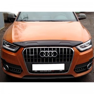 Audi Q3 2011-2016 - Дефлектор капота, темный. EGR. Audi Q3 2011-2016 - Дефлектор капота, темный. EGR.