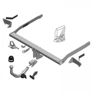 ФАРКОП Ford Mondeo 2014- быстросъемный Brink (Thule) 601000 ФАРКОП Ford Mondeo 2014- быстросъемный Brink (Thule) 601000