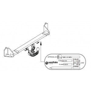 ФАРКОП BMW 5-ser. F07 Gran Turismo 2013- быстросъемный Westfalia 303370600001 ФАРКОП BMW 5-ser. F07 Gran Turismo 2013- быстросъемный Westfalia 303370600001