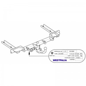 ФАРКОП Opel Astra J Sports Tourer 2010- быстросъемный Westfalia 314406600001 ФАРКОП Opel Astra J Sports Tourer 2010- быстросъемный Westfalia 314406600001