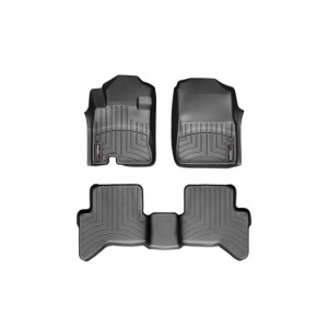 Коврики салона Nissan X-Trail T31 2007-13 WeatherTech 44192-1-2, Черные Коврики салона Nissan X-Trail T31 2007-13 WeatherTech 44192-1-2, Черные
